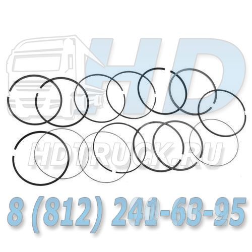 Кольца поршневые D4DD County/HD65/78