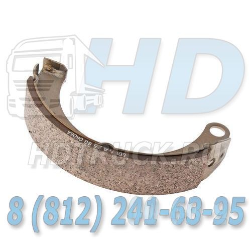 Колодка стояночного тормоза HYUNDAI HD65,72,County дв.D4AL КПП-M3S5 (2шт.) (40мм) SANGSIN